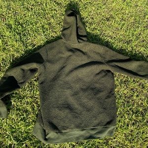 Green rug hoodie